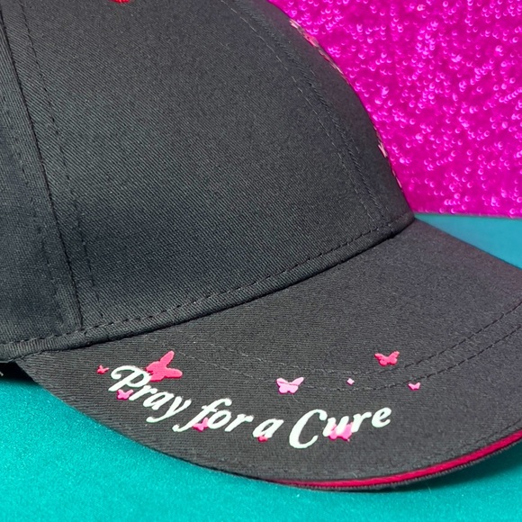 Cap - PRAY FOR A CURE - October is Breast Cancer Awareness - Picture 3 of 5